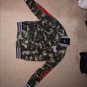 Young and Reckless Camo Windbreaker